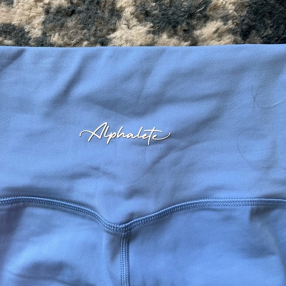 Alphalete Blue Kids Leggings - Picture 3 of 4